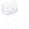 SUNNYCLUE 30M Wedding Pearl Garland White Pearl Strands Party Plastic Small Artificial Pearl Round String Bead Chains Centerpieces Tree Strand Decoration Bead for Home Outdoor Supplies Party Decor
