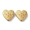 Ion Plating(IP) 304 Stainless Steel Beads, Heart, Golden, 13.5x14.5x4.5mm, Hole: 1.4mm
