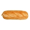 Bread Shape Polyester Pencil Pouches, Zipper Student Stationery Storage Case, Office & School Supplies, Orange, 210x80mm