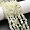 Natural New Jade Beads Strands, Chip, 5~8mm, Hole: 1mm, about 80~81cm