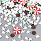 Handmade Polymer Clay Cabochons, Christmas Theme, Mixed Shapes, Mixed Color, 5~10x2~10x1~2mm