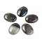 Natural Bloodstone Cabochons, Oval, 40x30x8~8.5mm