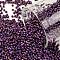 TOHO Round Seed Beads, Japanese Seed Beads, Matte, (515F) High Metallic Frost Mardi Gras, 15/0, 1.5mm, Hole: 0.7mm, about 3000pcs/10g