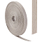 Handmade Paper Rattan, Woven Paper Rattan, for Art Craft Flower Bouquets, Light Grey, 15.5x1mm, about 21.87 Yards(20m)/Roll