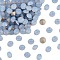 Preciosa® MAXIMA Crystal Round Stones, Czech Crystal, Dura Foiling, Round(431 11 615 Chaton), 31110 Lt. Sapphire Opal, SS8/PP17(2.3~2.5mm)