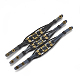 Имитационный браслет кожаный делать MAK-R024-02-5
