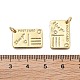 Латунные подвески X-KK-Q006-08G-3