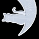 Плавающая полка в форме луны DIY-G093-02G-6