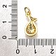 Латунные микро проложить кубического циркония подвески KK-K401-16G-3