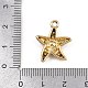 Подвески из сплава и страза FIND-F013-06A-G-3
