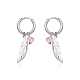 Серьги-кольца из нержавеющей стали 304 LD6089-2-1