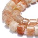 Натуральный Sunstone бисер пряди G-K245-C08-04-3