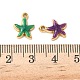 Подвески из нержавеющей стали 304 с эмалью STAS-I346-25G-03-3