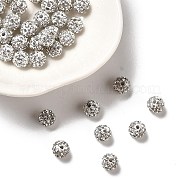 Pave disco бусины RB-Q195-6mm-001