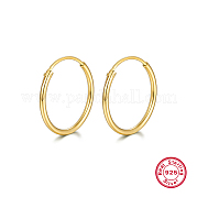 925 серебряные серьги-обручи HA9525-03