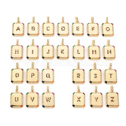 Латунные микро проложить кубического циркония подвески KK-S354-338-B-NF-1