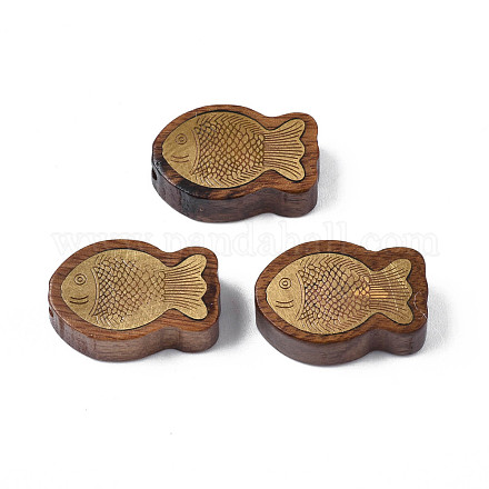 Натуральные деревянные неокрашенные бусины WOOD-N013-003-1