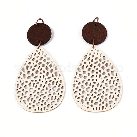 Подвески из кожи в форме капли FIND-N007-02B-01-1