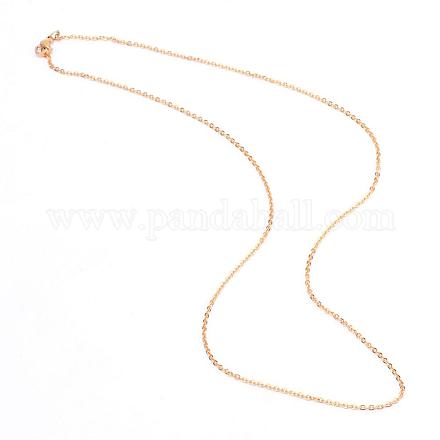 Ожерелья из цепей из нержавеющей стали 304 STAS-S029-02G-1