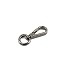 Zinc Alloy Swivel Clasps, with Spring Gate Rings, Gunmetal, 52mm