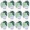 SUNNYCLUE 1 Box 20Pcs Enamel Leaf Charms Leaves Charms Bulk Mini Green Charms Metal Alloy Spring Summer Green Plants Charm for Jewelry Making Charms Women DIY Necklaces Earrings Bracelets Crafts Arts