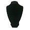 Jewelry Necklace Display Bust, Black Velvet Pedestal Displays, Wood And Cardboard, 17cmx25cm