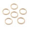 Brass Linking Rings, Long-Lasting Plated, Round Ring, Real 24K Gold Plated, 10x1mm, Inner Diameter: 8mm