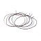 Cowhide Leather Choker Necklaces, with 304 Stainless Steel Lobster Claw Clasp, Mixed Color, 17.91 inch(455mm)
