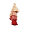 Polyester Tassel Pendants, Dark Red, 84~85x28~35mm