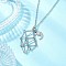304 Stainless Steel Empty Macrame Pouch Star Moon Pendant Cable Chain Necklace Making, Non-Tarnish, with Slider Beads, Stainless Steel Color, 29.33 inch(74.5cm)
