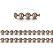 Brass Ball Chains, Long-Lasting Plated, Soldered, with Spool, Cadmium Free & Nickel Free & Lead Free, Antique Bronze, 1mm, about 301.83 Feet(92m)/roll