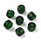 Handmade Lampwork Beads, Column, Dark Slate Gray, 11~13x10~11mm, Hole: 3mm
