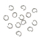304 Stainless Steel Jump Rings, Round Ring, Open Jump Rings, Stainless Steel Color, 5x0.8mm, Inner Diameter: 3.5mm