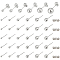 DICOSMETIC 36 Pairs 6 Sizes 3mm/4mm/5mm/6mm/7mm/8mm Stainless Steel Round Ball Ear Studs Spherical Stud Earrings Cartilage Earrings for Jewelry Making,Pin:0.7mm