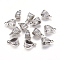 Charm Carrier Tibetan Style Tube Bails, Loop Bails, Bail Beads, Antique Silver Color, about 7.5mm wide, 15mm long, hole: 1.5mm