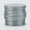 Nylon Rattail Satin Cord, Beading String, for Chinese Knotting, Jewelry Making, Gainsboro, 1mm, about 32.8 yards(30m)/roll