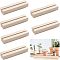 Wood Display Stands, Photo Stand, for Double Side Display Mini Blackboard, Cafe Bar, Home, Wedding Dinner Party and Events Decoration, BurlyWood, 99.5x23x13mm, Groove: 3.5mm