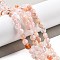 Natural Cherry Blossom Agate Beads Strands, Faceted, Flat Round, 5~5.5x3~3.5mm, Hole: 0.8~1mm, about 80~81pcs/strand, 15.16~15.24 inch(38.5~38.7cm)

