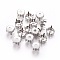 Non-Tarnish 201 Stainless Steel Sew on Prong Settings, Rhinestone Claw Settings, Flat Round, Stainless Steel Color, 10.6x6.6mm, Tray: 10.6mm, fit for SS47 Diamond Shape Rhinestone