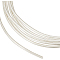 Sterling Silver Wire, Silver, 18 Gauge(1mm), about 1.64 Feet(0.5m)/pc