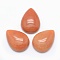 Natural Aventurine Cabochons, Teardrop, 25x18x7mm