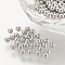 Tarnish Resistant Stainless Steel Beads, Undrilled/No Hole Beads, Round, Stainless Steel Color, 3.0mm, about 9000pcs/1000g
