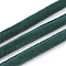 Velvet Cord, Green, 6mm, about 54.68 yards(50m)/bundle
