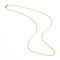 304 Stainless Steel Cable Chains Necklaces, with Lobster Clasps, Golden, 20 inch(50.8cm), Link: 2x1.5x0.4mm
