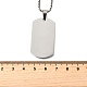 Ожерелья с подвесками из нержавеющей стали 304 NJEW-P329-04A-P-5