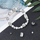 16 шт. 8 рифленых бусины из нержавеющей стали марки 304 STAS-UN0026-35-3