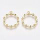 Сеттинги для кулона (стразов) из латуни  KK-T038-516A-1