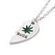 Ожерелья с подвесками из сплава Best Buds NJEW-K124-03A-P-3