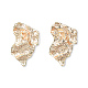 Фурнитура для сережек из латуни KK-N232-449LG-2