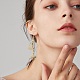 Наборы для изготовления филигранных сережек своими руками DIY-SZ0008-74-6